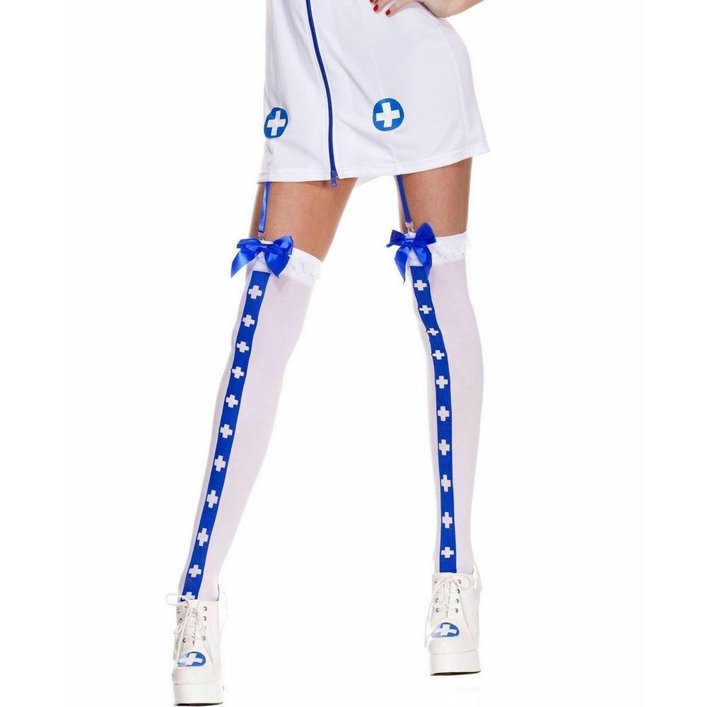 Music Legs Nurse‎ Medic Thigh high